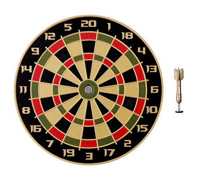 ŠIPKY TERČ coin Dart Magnetic gilded – 1 oz stříbrná mince