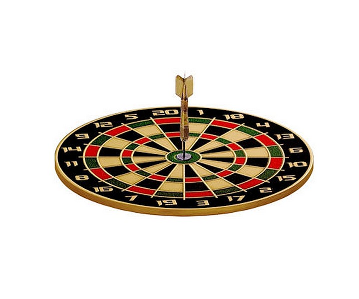 ŠIPKY TERČ coin Dart Magnetic gilded – 1 oz stříbrná mince