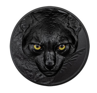 LOVCI V NOCI OCELOT coin Hunters by Night Ocelot – 2 oz stříbrná mince