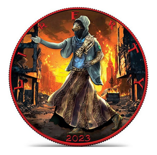 APOKALYPSA coin Silver Eagle Apocalypse - 1 oz stříbrná mince