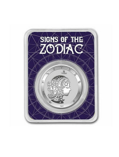 ZNAMENÍ ZVĚROKRUHU PANNA coin Signs of the Zodiac Virgo – 1 oz stříbrná mince