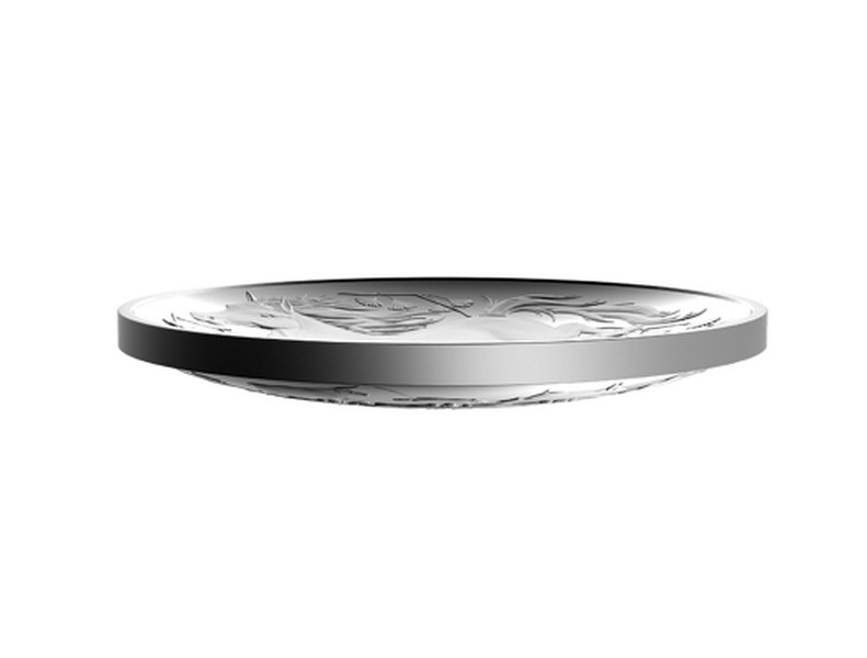ROK KONĚ 2026 coin Year of the Horse RAM – 1 oz stříbrná mince Kupolová ražba