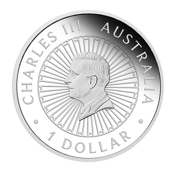 ROK HADA 2025 OPAL coin Australian Opal Lunar Series Year of the Snake – 1 oz stříbrná mince